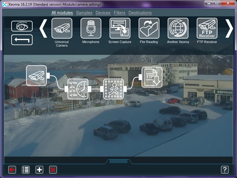 Connect your camera to your cctv cloud account for cloud video storage and cloud view even if it doesn't have IP address or support FTP Upload feature