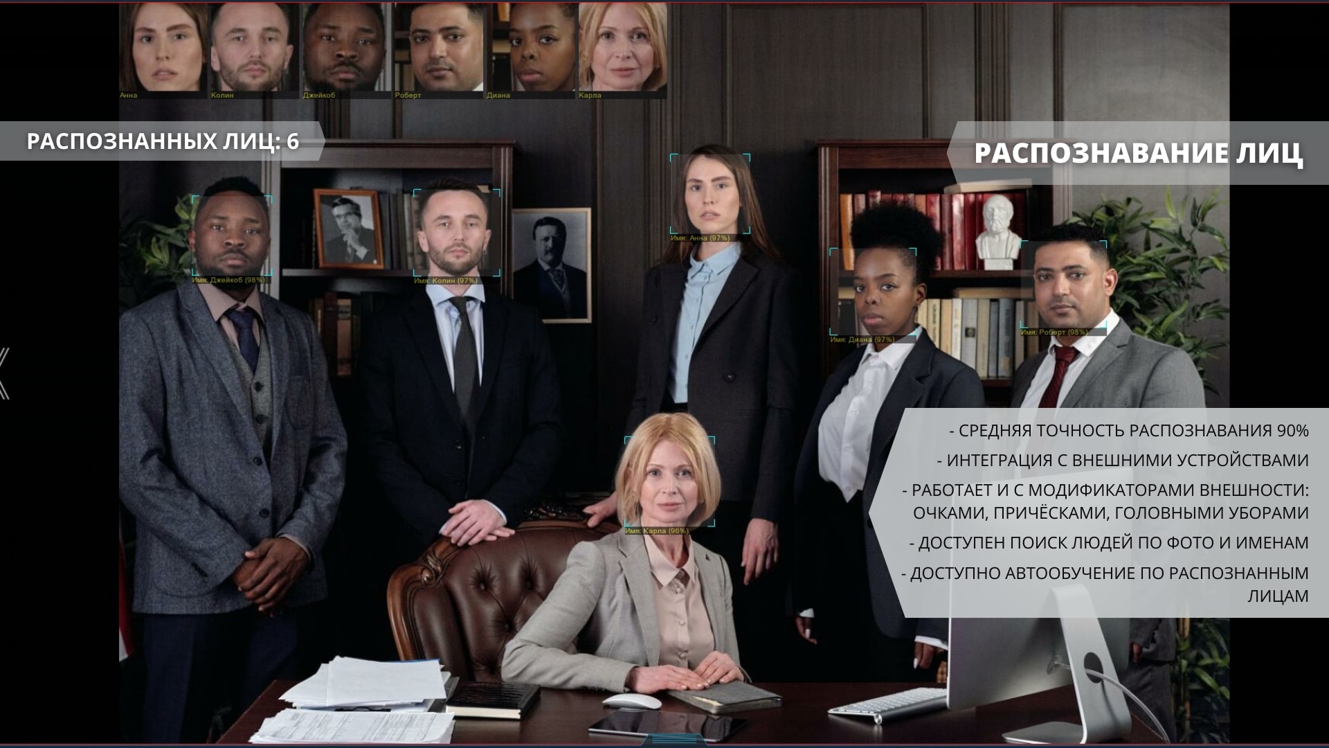 Искусственный интеллект: Распознавание лиц в Xeoma Искусственный интеллект: Распознавание лиц в Xeoma