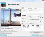 WebCam Looker motion detector configuration