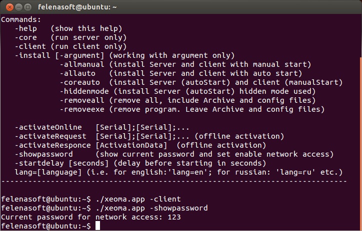 Видеонаблюдение на Linux с Xeoma: инструкция по установке. Запуск клиентской части и прочие команды Видеонаблюдение на Linux с Xeoma: инструкция по установке. Запуск клиентской части и прочие команды