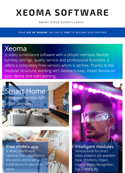 Xeoma for bloggers