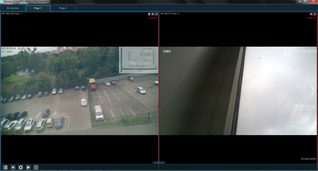 Marking overlay of an image over camera stream