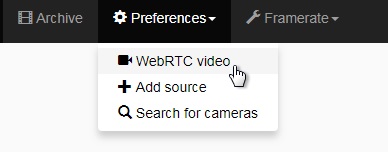 WebRTC in its natural habitat - a browser