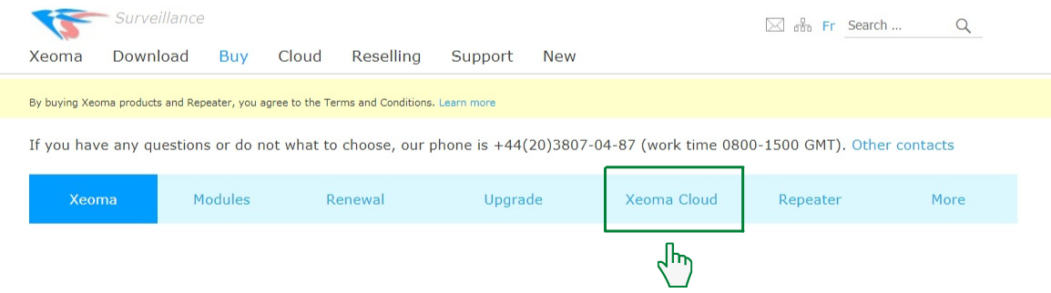 Xeoma contemporary video surveillance also comes in the form of a Cloud service with monthly subscriptions Purchase easy-to-use and affordable video surveillance software of the new generation