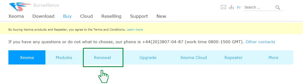 Extend your licenses for Xeoma video surveillance software at a fraction of cost with Renewals Purchase easy-to-use and affordable video surveillance software of the new generation