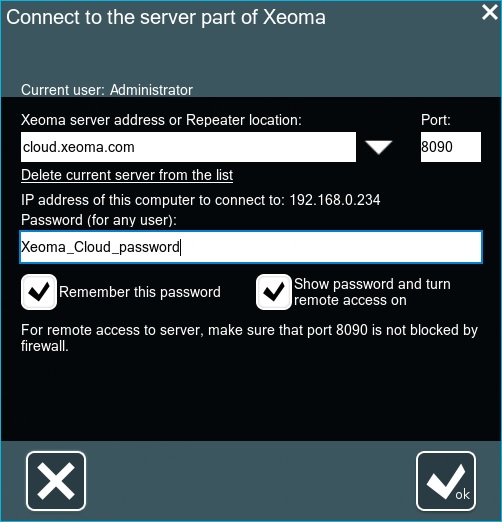 Xeoma desktop video surveillance and backup to Cloud