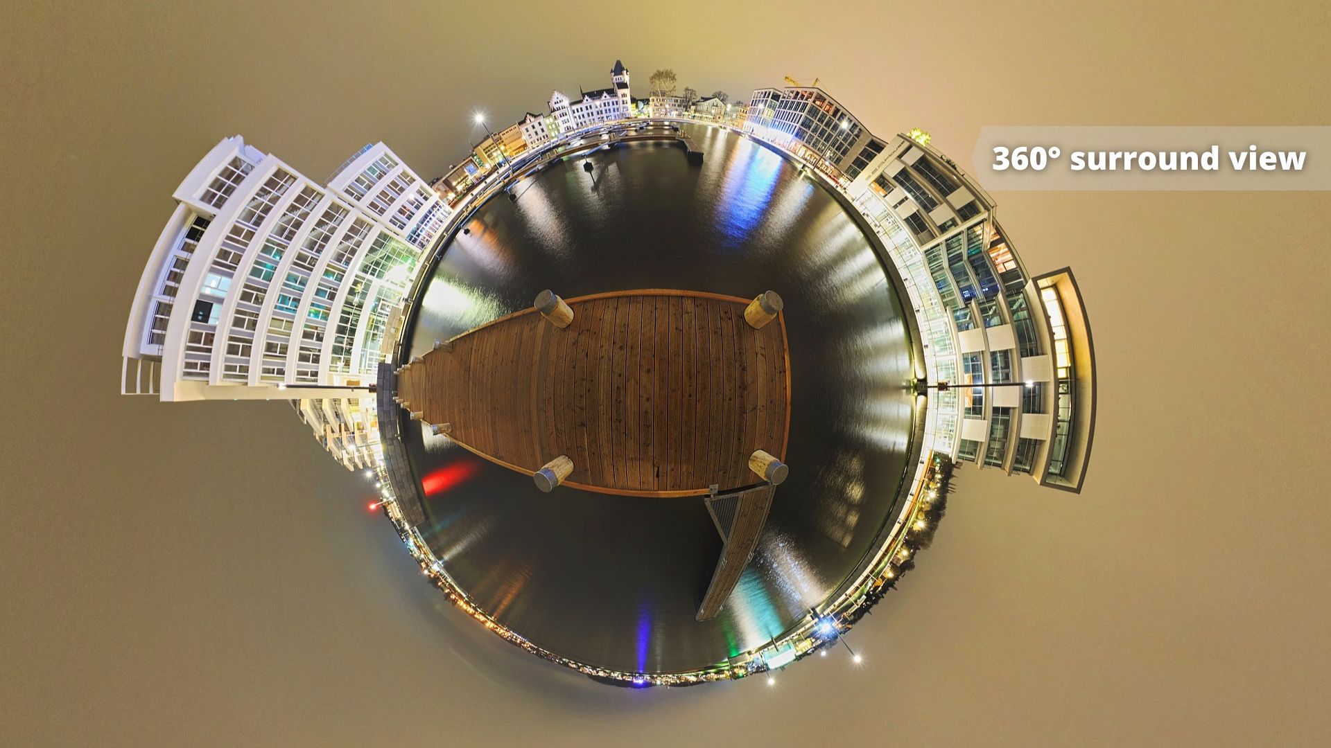 AI-powered 360 degree surround view