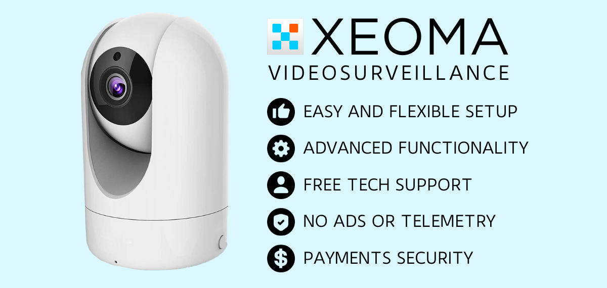 Xeoma video surveillance software with AI-powered analytics