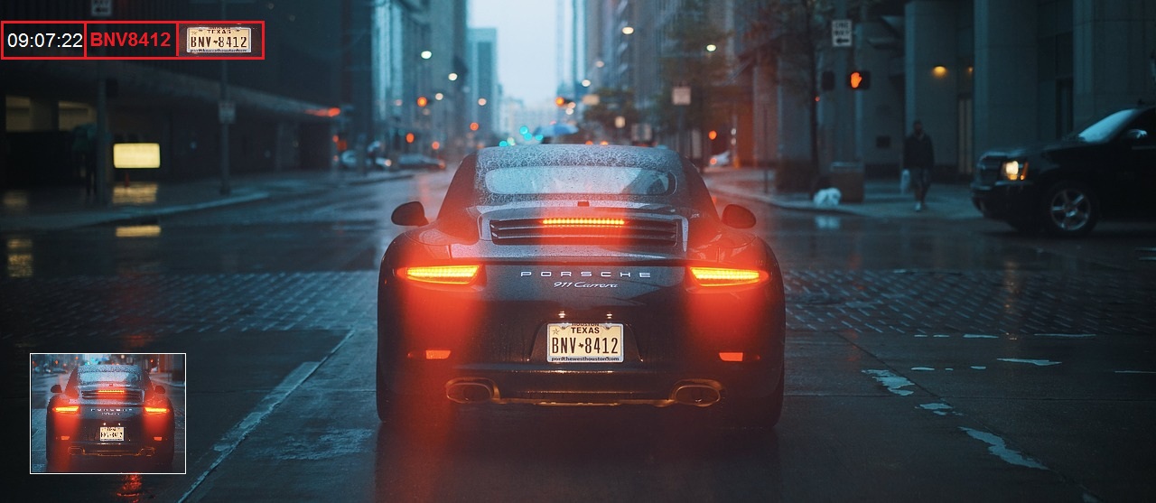 Vehicle license plate recognition in Xeoma video surveillance software Vehicle license plate recognition in Xeoma video surveillance software