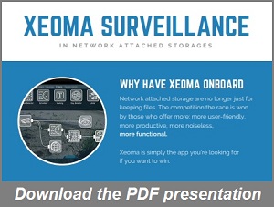 Download the PDF presentation of Xeoma video surveillance software work with NAS box